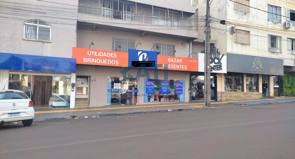 Sala comercial térrea, no centro - Rua Almirante Cabral