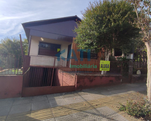 Casa de madeira no centro