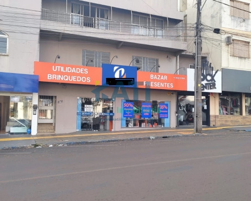 Sala comercial térrea, no centro